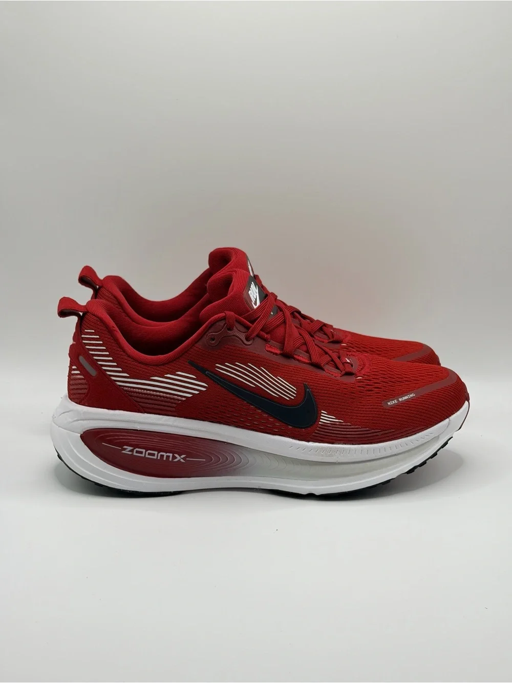 Nike Vomero 18 Red and Black ZoomX Running Shoes